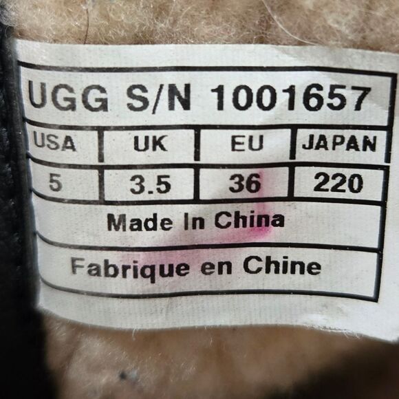 🐢 Ugg Australia Barolo Boot Size 5 - Picture 12 of 12